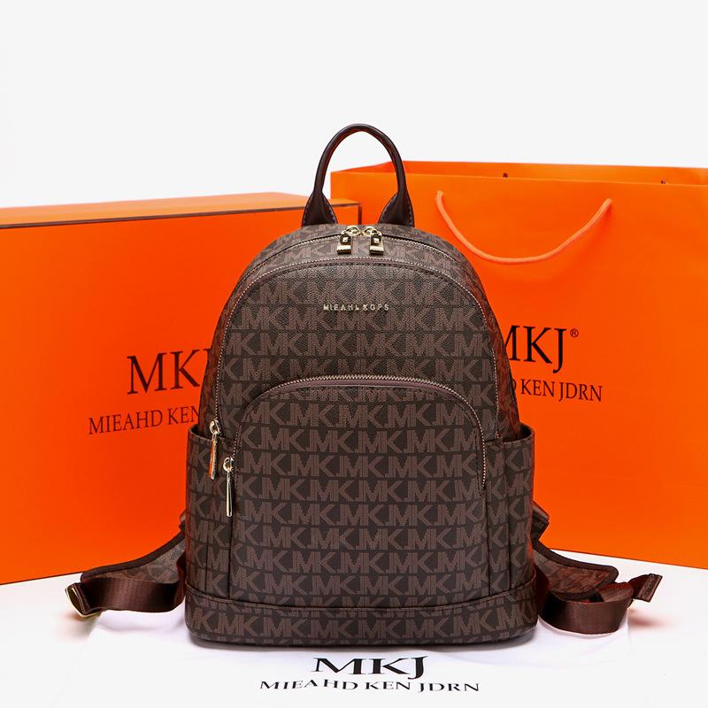 Backpack Style MKJ Women Big Capacity Backpacks Leather Fashion Anti-theft Shoulder School Bag For Girls Quality Female Travel, Coffee
Backpack Style MKJ Women Big Capacity Backpacks Leather Fashion Anti-theft Shoulder School Bag For Girls Quality Female Travel, Coffee