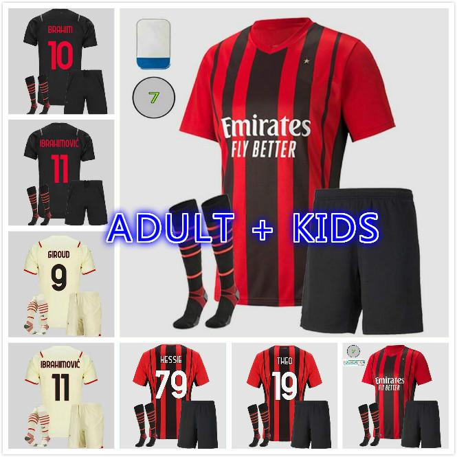 21 22 GIROUD milan IBRAHIMOVIC soccer jerseys 2021-22 Ac Third kit home away Fans TONALI REBIC THEO BENNACER KESSIE football shirts KJAER ad
21 22 GIROUD milan IBRAHIMOVIC soccer jerseys 2021-22 Ac Third kit home away Fans TONALI REBIC THEO BENNACER KESSIE football shirts KJAER ad