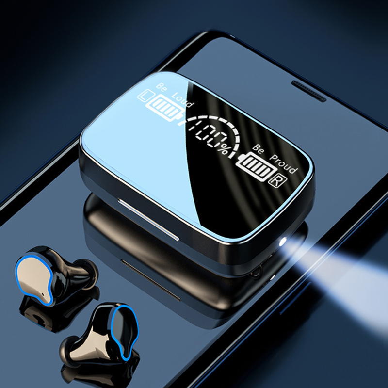 TWS Bluetooth Headphone 2000mAh Charge Case Wireless Earphone CVC Noise Reduction Headset Automatic for iphone 11 12 LED Display
TWS Bluetooth Headphone 2000mAh Charge Case Wireless Earphone CVC Noise Reduction Headset Automatic for iphone 11 12 LED Display