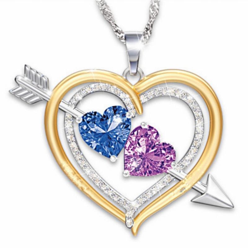 Pendant Necklaces Luxury Fashion Women's Heart-shaped Party Gift Necklace Wedding Engagement Holiday Jewelry Wholesale, Silver
Pendant Necklaces Luxury Fashion Women's Heart-shaped Party Gift Necklace Wedding Engagement Holiday Jewelry Wholesale, Silver