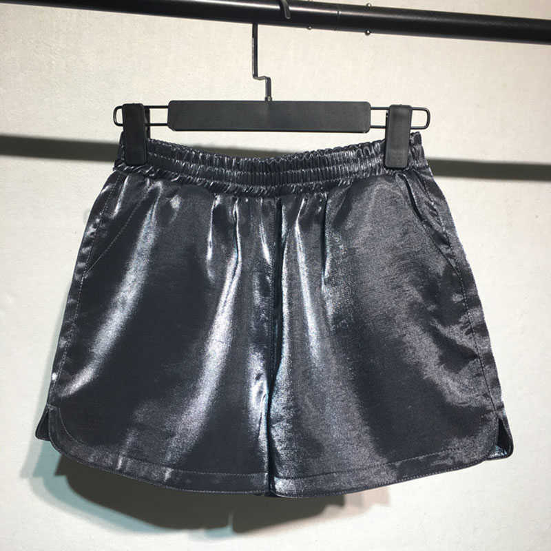 Shorts Pink Velvet feminino Fashion Sexy Bodycon Workout Flannel Pants Mujer Soft Booty Women Z6121 210714