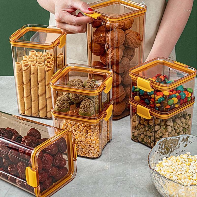 Storage Bottles & Jars Clear Sealed Box Kitchen Grain Container Stackable Tank Organizer
Storage Bottles & Jars Clear Sealed Box Kitchen Grain Container Stackable Tank Organizer