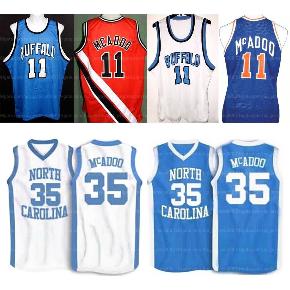 Custom Bob #11 McAdoo College Basketball Jersey Men' Stitched White Blue Red Any Name Number Size -4XL Vest Jerseys Top Quality, As shown
Custom Bob #11 McAdoo College Basketball Jersey Men' Stitched White Blue Red Any Name Number Size -4XL Vest Jerseys Top Quality, As shown