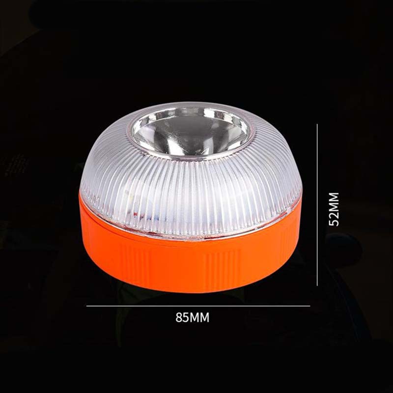 Emergencys LED Light V16 Car Emergency Beacon Lights Rechargeable Magnetic Induction Strobe Lamp Safety Alert Bulb
