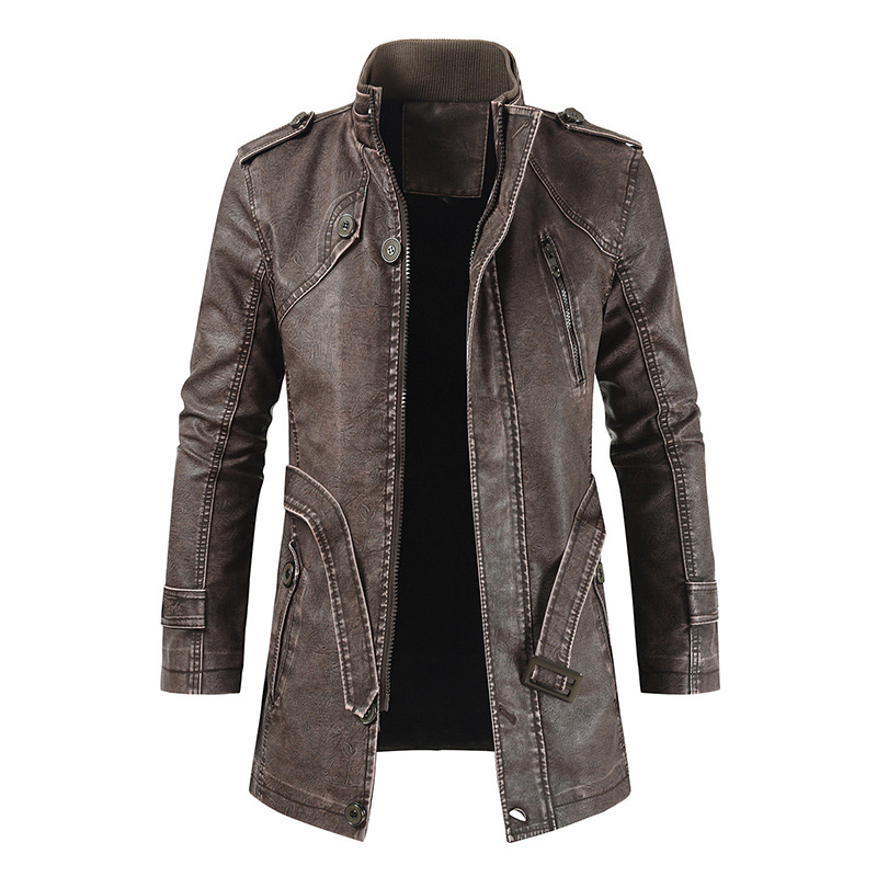 Fashion Winter Leather Jacket Men Outdoor Motorcycle Jackets Mens Plus Velvet Warm Faux Leather Coats Casual Pu Outerwear, Lt brown
Fashion Winter Leather Jacket Men Outdoor Motorcycle Jackets Mens Plus Velvet Warm Faux Leather Coats Casual Pu Outerwear, Lt brown