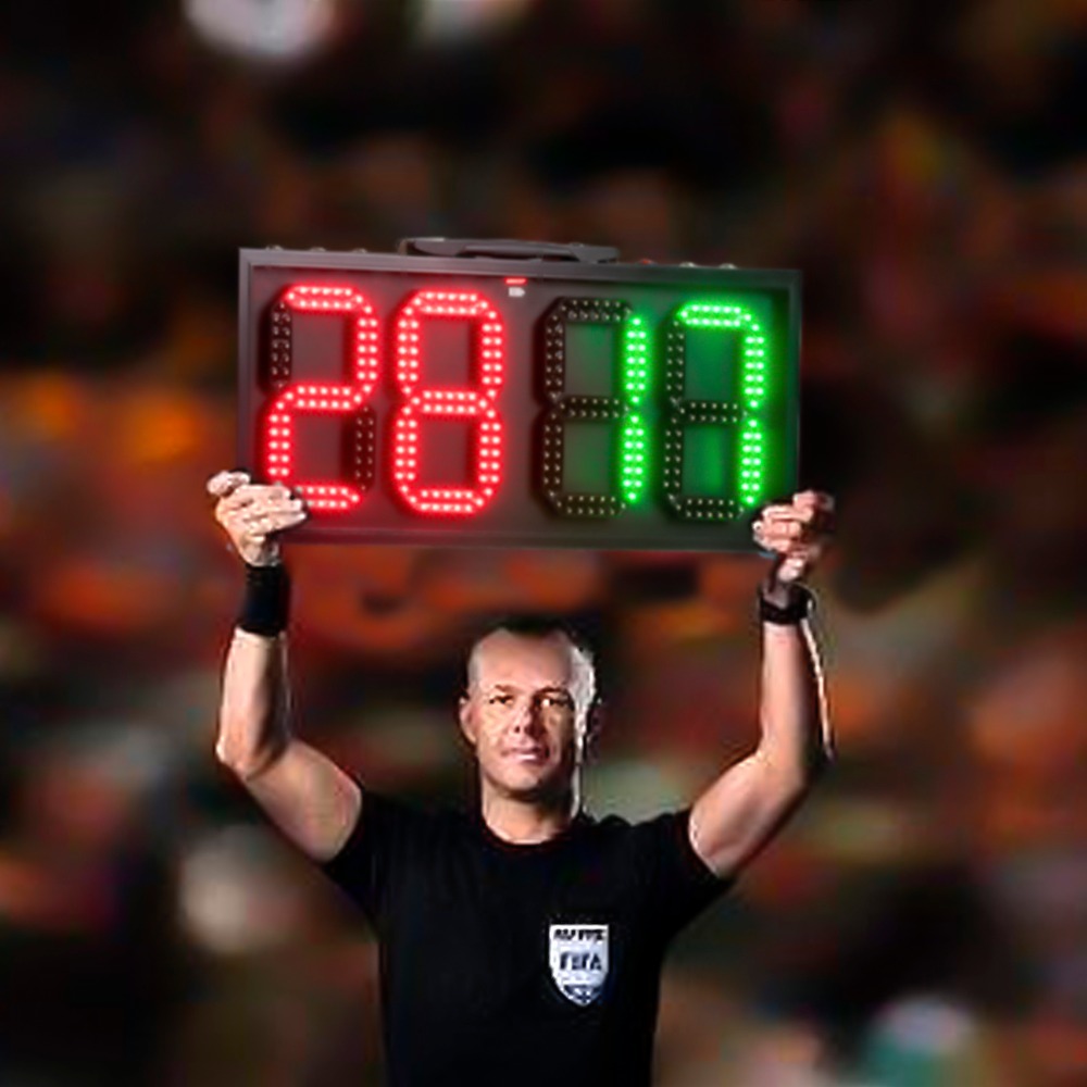 60cm LED Manual Scoreboard Portable Football Electronic Soccer Change Player Display Referee Substitution Boards forEuropean Cup
60cm LED Manual Scoreboard Portable Football Electronic Soccer Change Player Display Referee Substitution Boards forEuropean Cup