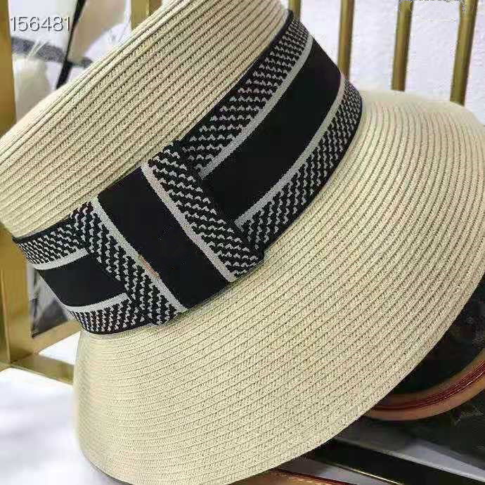 Women Woven Straw Cloches Mental Hardware Summer Beach Outdoor Designer Lady Fabric Strip Letter Printed Bucket Hat
Women Woven Straw Cloches Mental Hardware Summer Beach Outdoor Designer Lady Fabric Strip Letter Printed Bucket Hat