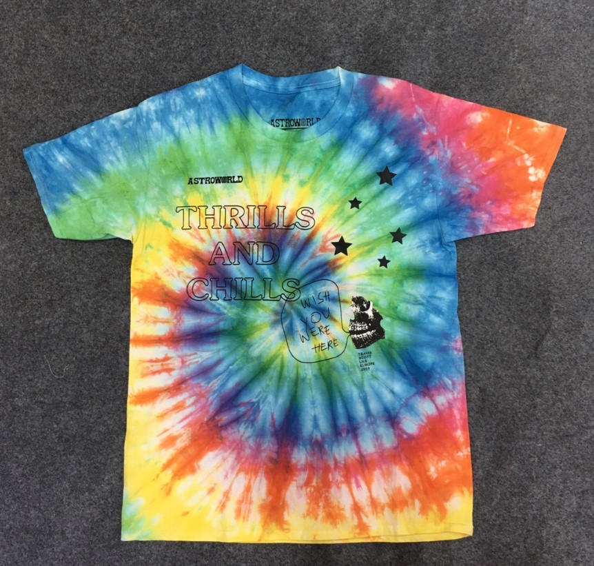 Men's T-shirt Travis Scott Astroworld Festival Run Tie Dye Tee Tie Dye Short Sleeve T-shirt S-XL
Men's T-shirt Travis Scott Astroworld Festival Run Tie Dye Tee Tie Dye Short Sleeve T-shirt S-XL