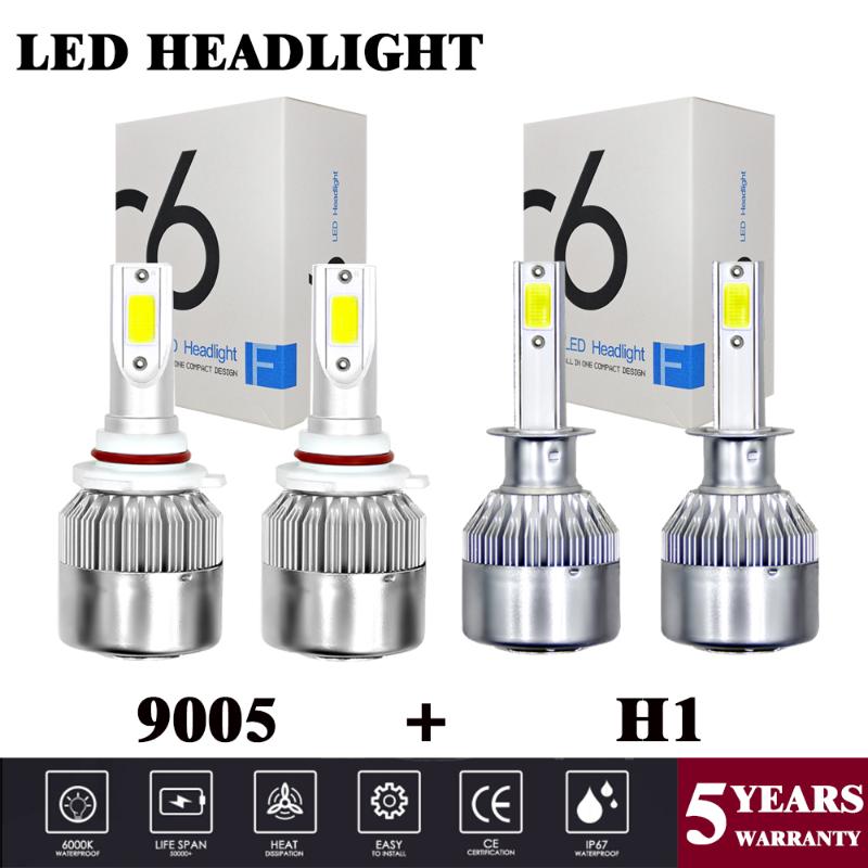 Car Headlights Yubao 4Pc 9005 H1 For Altima 02-06 Maxima 02-03 240SX 97-98 Combo Hi/Lo Beam LED Headlight Bulbs Kit
Car Headlights Yubao 4Pc 9005 H1 For Altima 02-06 Maxima 02-03 240SX 97-98 Combo Hi/Lo Beam LED Headlight Bulbs Kit