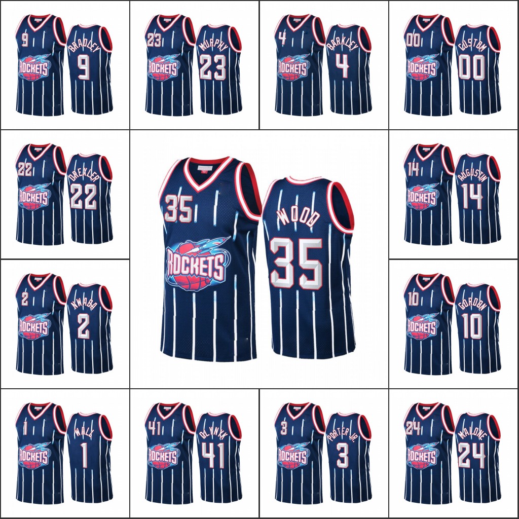 Men Houston RocketsClyde Drexler Moses Malone Kevin Porter Jr. Christian Wood Custom HardwoodClassics Jersey Navy, Black
Men Houston RocketsClyde Drexler Moses Malone Kevin Porter Jr. Christian Wood Custom HardwoodClassics Jersey Navy, Black