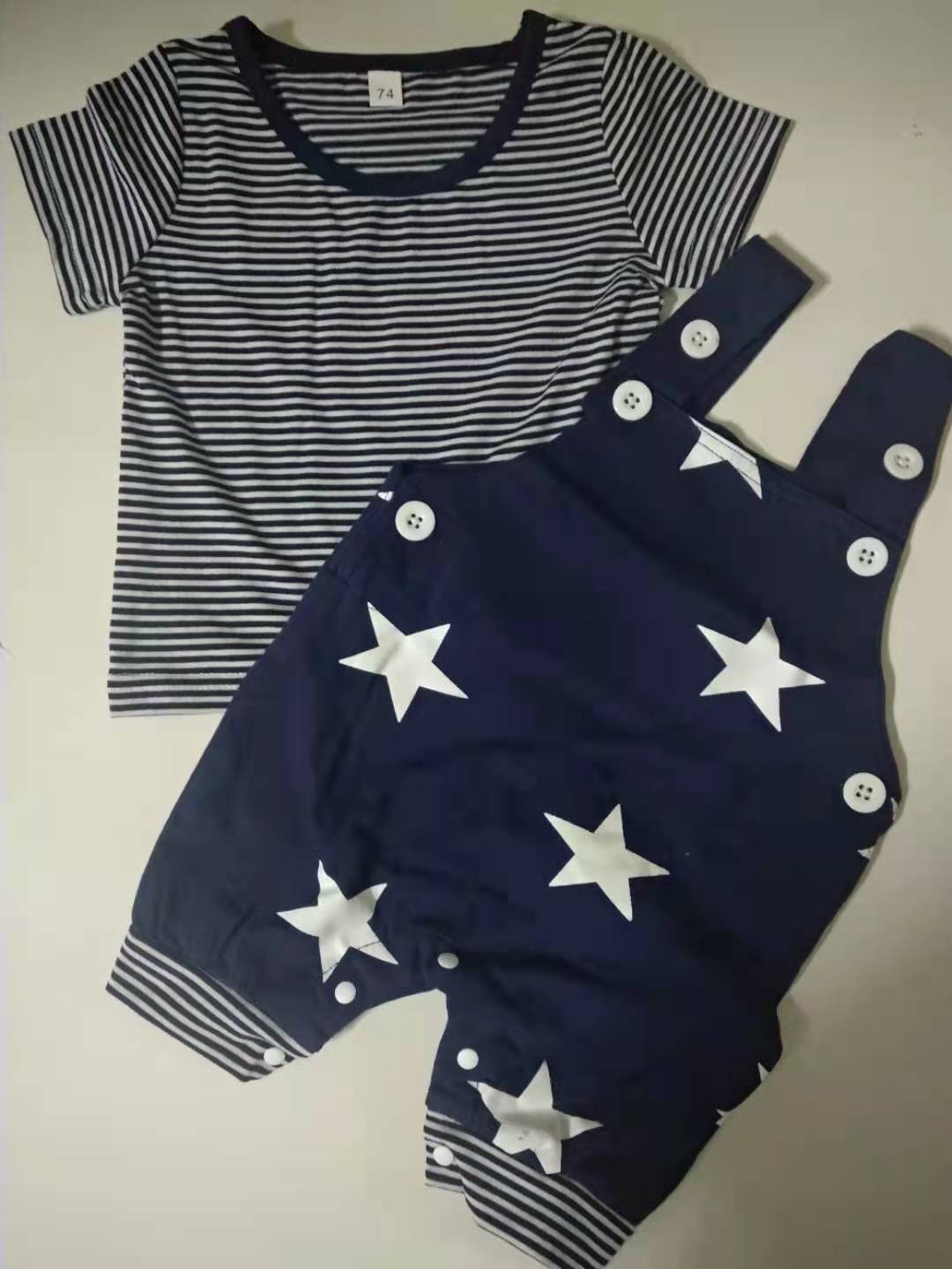 Boys Clothing Set Stripe T+Star Suspender Pants Outfits Summer 2021 Children Clothes Boutique 0-3T Baby Short Sleeves 2 PC Suit, White
Boys Clothing Set Stripe T+Star Suspender Pants Outfits Summer 2021 Children Clothes Boutique 0-3T Baby Short Sleeves 2 PC Suit, White