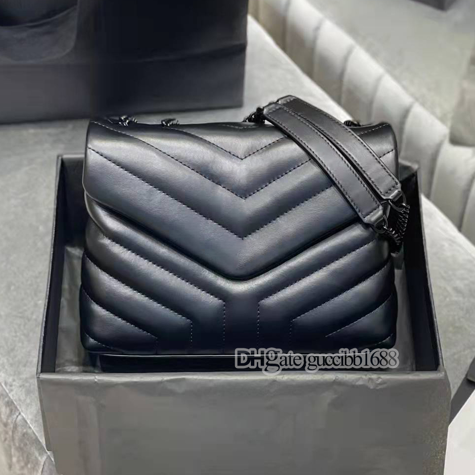 Top Quality Women Luxurys Designers Shoulder Bags Black Genuine Leather Cowhide L0u Quilted Cross Body Small Chain Envelope Bag with date code box 25cm, Contact us
Top Quality Women Luxurys Designers Shoulder Bags Black Genuine Leather Cowhide L0u Quilted Cross Body Small Chain Envelope Bag with date code box 25cm, Contact us