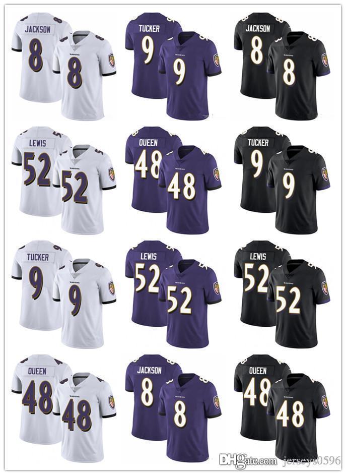 Men Youth Women Jersey 8 Lamar Jackson 52 Ray Lewis 48 Patrick Queen 9 Justin Tucker Football Jerseys Blac, Black;red
Men Youth Women Jersey 8 Lamar Jackson 52 Ray Lewis 48 Patrick Queen 9 Justin Tucker Football Jerseys Blac, Black;red