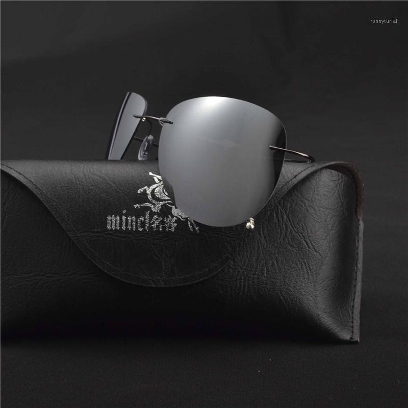 Sunglasses Highest Quality Ultra-light Flexible Pure Titanium Rimless Mirror Polarized Eyeglasses Eyewear Unisex FML
Sunglasses Highest Quality Ultra-light Flexible Pure Titanium Rimless Mirror Polarized Eyeglasses Eyewear Unisex FML