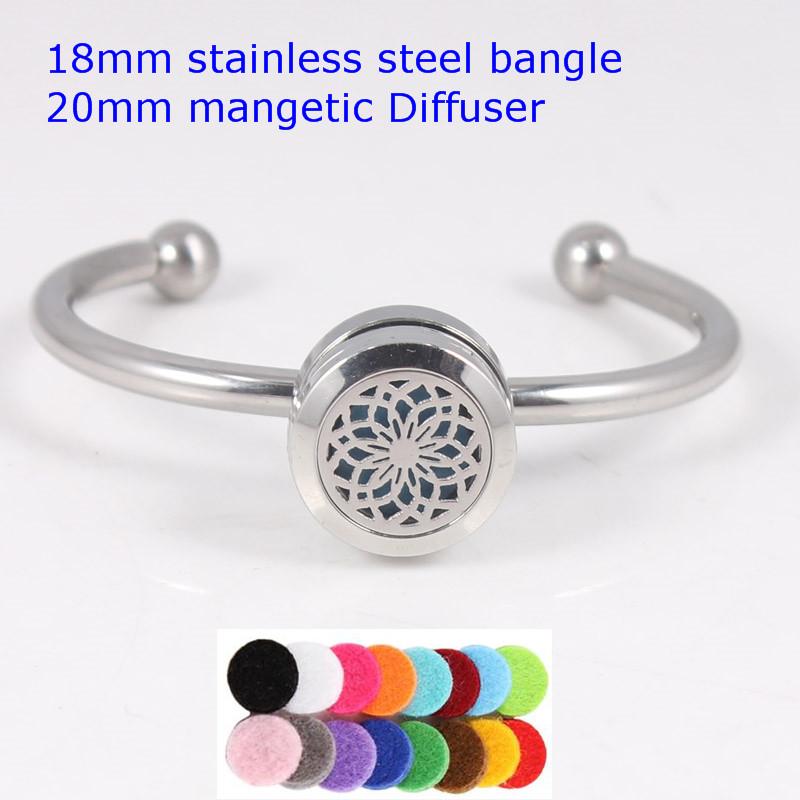 Bangle Drop Ship Stainless Steel Lotus Perfume Locket Bracelet Essential Oil Diffuser 18mm Snap Button Jewelry 
Bangle Drop Ship Stainless Steel Lotus Perfume Locket Bracelet Essential Oil Diffuser 18mm Snap Button Jewelry