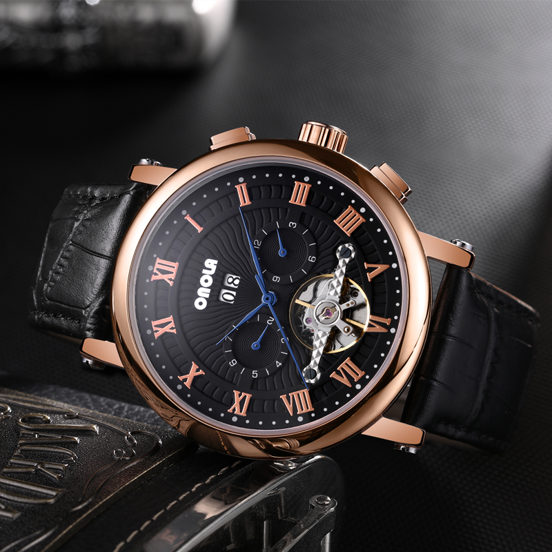 2022ONOLA Brand business multifunction automatic mechanical watch male big dial leather orgin steel waterproof rose gold watch man, Black
2022ONOLA Brand business multifunction automatic mechanical watch male big dial leather orgin steel waterproof rose gold watch man, Black