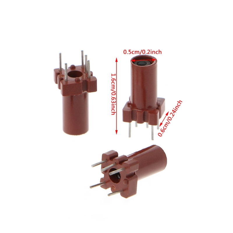 20-Pcs Adjustable spool shell skeleton Empty ferrite core No inductor coil 25-100 Mhz 40JA