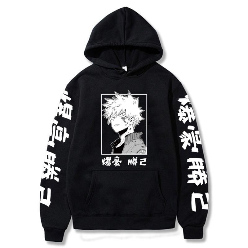 Men's Hoodies & Sweatshirts My Hero Academia Katsuki Bakugo Sweatshirt Unisex Clothes Men Women Moleton, Black
Men's Hoodies & Sweatshirts My Hero Academia Katsuki Bakugo Sweatshirt Unisex Clothes Men Women Moleton, Black