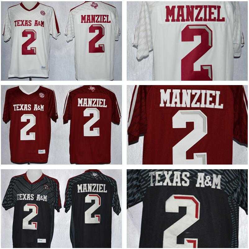 NCAA Texas AM Aggies 2 Johnny Manziel Jersey Men Kids Man Youth Red Black White Men College Football Stitched Good vintage, Men 2 black
NCAA Texas AM Aggies 2 Johnny Manziel Jersey Men Kids Man Youth Red Black White Men College Football Stitched Good vintage, Men 2 black