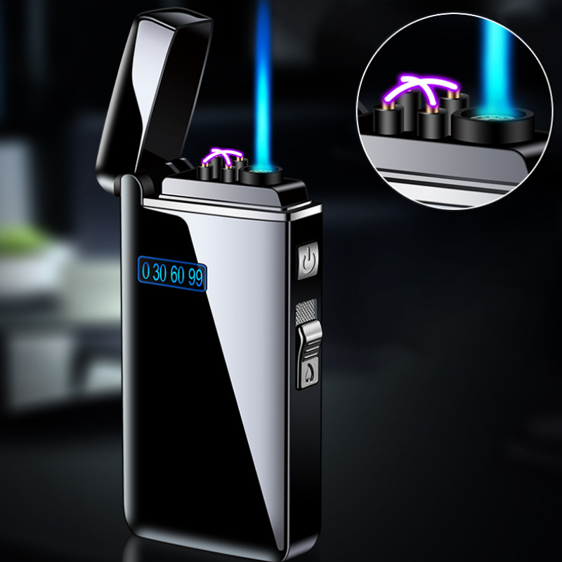 Windproof USB ARC Eectric ighter Bic Pasma Meta Butane Turbo Torch ighters Gas-Eectricity Doube Fires Gadgets for Men
Windproof USB ARC Eectric ighter Bic Pasma Meta Butane Turbo Torch ighters Gas-Eectricity Doube Fires Gadgets for Men