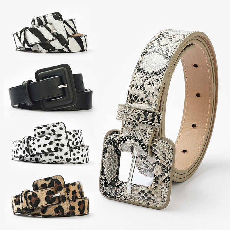 2021 Fashion Leopard Belt Women Snake Zebra Print Thin Horsehair Waist Belt PU Leather Buckle Belts For Ladies Female P0817, Black
2021 Fashion Leopard Belt Women Snake Zebra Print Thin Horsehair Waist Belt PU Leather Buckle Belts For Ladies Female P0817, Black