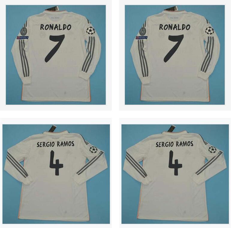 Thai 13 14 Real Madrid Retro Jerseys SERGIO RAMOS Soccer Jersey 2013 2014 RONALDO classical BENZEMA Football Shirt RAUL maillot de foot, Black;yellow
Thai 13 14 Real Madrid Retro Jerseys SERGIO RAMOS Soccer Jersey 2013 2014 RONALDO classical BENZEMA Football Shirt RAUL maillot de foot, Black;yellow