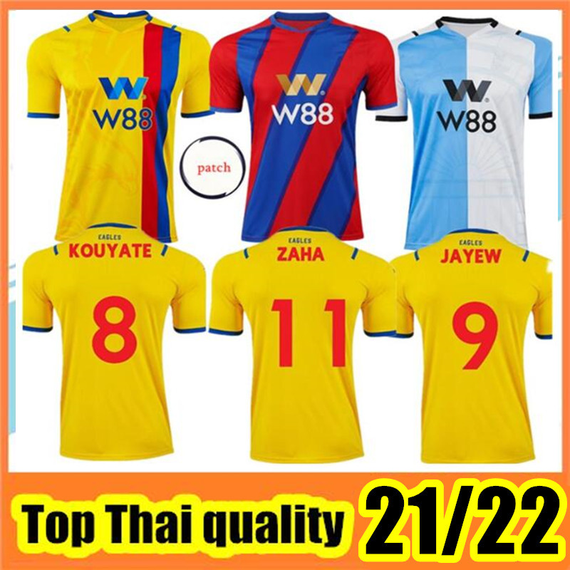 2021 2022 Crystales Soccer Jerseys Zaha Milivojevic Palace Townsend Sakho Bente…