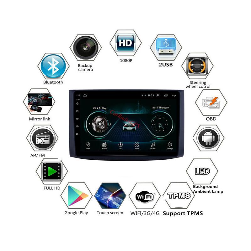 car dvd player for chevy Chevrolet Captiva/ Aveo/Lova/Epica/RAVON Nexia R3/Gentra 2006-2019 Android touch screen support Digital TV Carplay