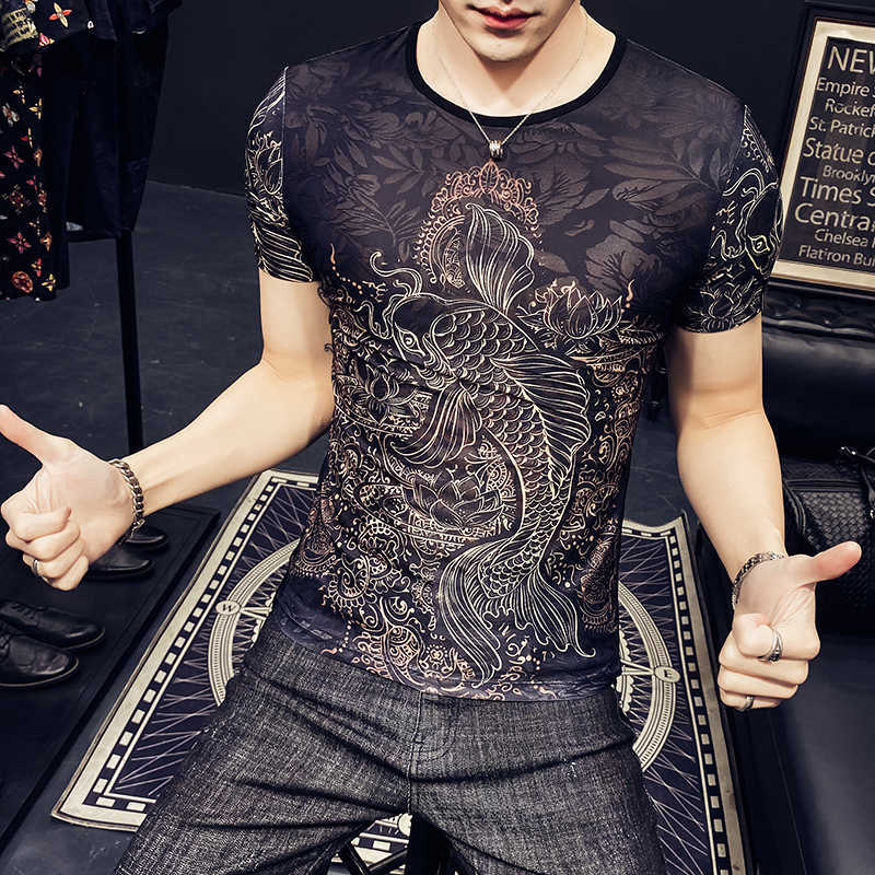 Harajuku T Shirt Men Summer Short Sleeve Funny Shirts Streetwear Casual O-neck ops ees Clothes Breathable Comfortable 210629