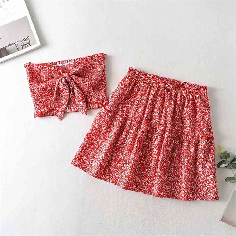 Women Skirts suits set fashion bow tanks tops and elastic waist A-line pleated Summer sexy sets for girls lady 210524, Blue
Women Skirts suits set fashion bow tanks tops and elastic waist A-line pleated Summer sexy sets for girls lady 210524, Blue