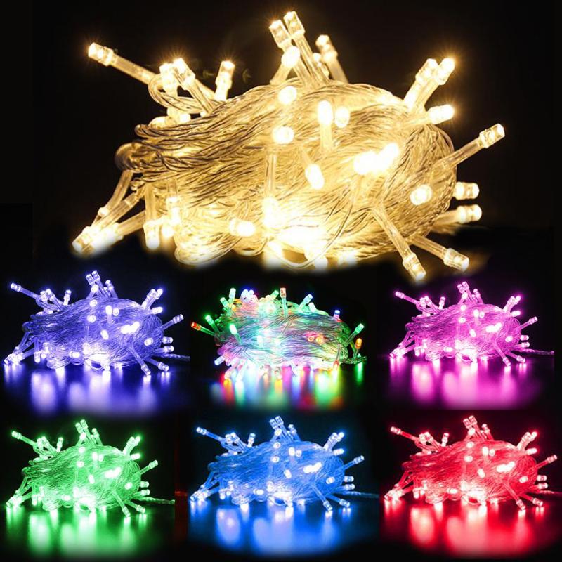 Strings 10M 20M 30M 50M 100M Led String Fairy Light 110-220V EU/US Plug 8 Modes Christmas Lights For Wedding Party Holiday
Strings 10M 20M 30M 50M 100M Led String Fairy Light 110-220V EU/US Plug 8 Modes Christmas Lights For Wedding Party Holiday