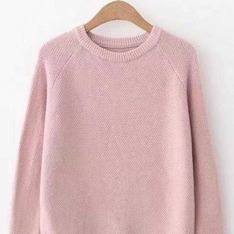 WEIHAOBANG Women Sweaters And Pullovers Spring Autumn Long Sleeve Pull Femme Solid Pullover Female Casual Knitted Sweater 211007