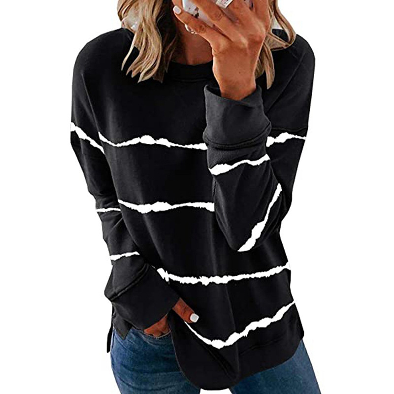 Women Shirts Loose Casual Tie Dye Printed Sweatshirt Long Sleeve Crewneck Striped Pullover Tops Blouses (-5XL, Wine red
Women Shirts Loose Casual Tie Dye Printed Sweatshirt Long Sleeve Crewneck Striped Pullover Tops Blouses (-5XL, Wine red