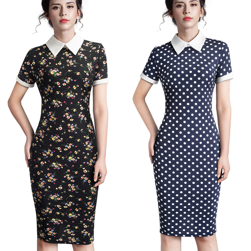 2021nice-forever career women autumn turn-down collar fit work dress vintage elegant business office pencil bodycon midi dress 751, Black;gray
2021nice-forever career women autumn turn-down collar fit work dress vintage elegant business office pencil bodycon midi dress 751, Black;gray