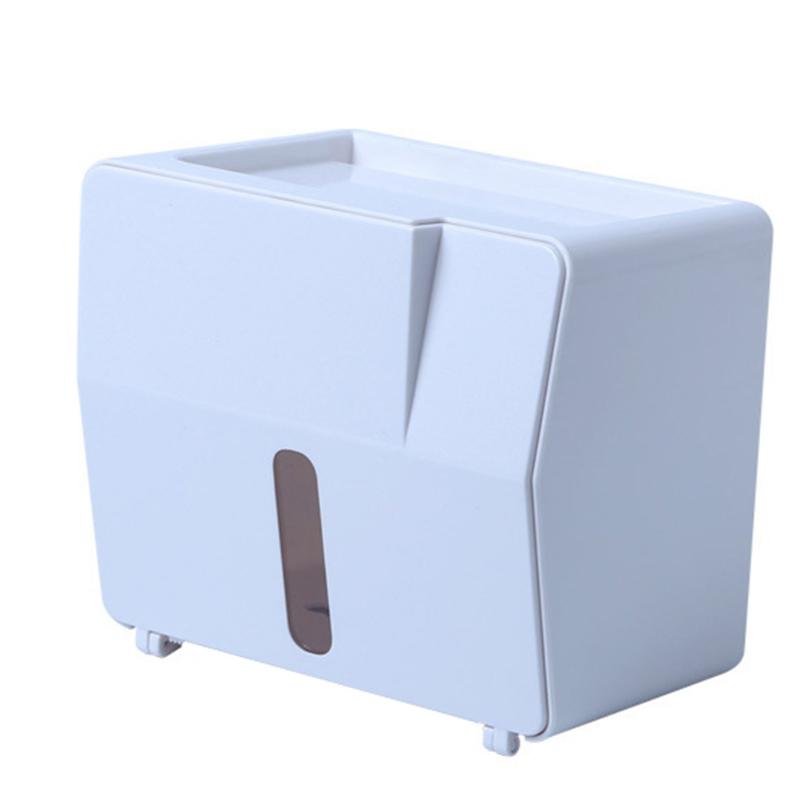Toilet Paper Holders 1 Pc Punch-Free Tissue Holder Bathroom Wall Box For Storage
Toilet Paper Holders 1 Pc Punch-Free Tissue Holder Bathroom Wall Box For Storage
