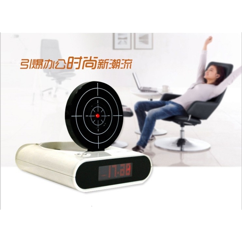 creative lazy led display digital mute student infrared induction shooting alarm clock
creative lazy led display digital mute student infrared induction shooting alarm clock
