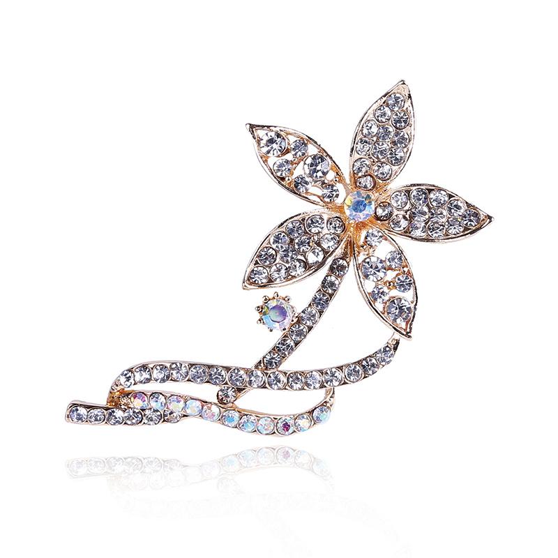 Pins, Brooches Beadsland Alloy Inlaid Rhinestone Brooch Design Fashionable High-end Clothing Accessories Pin Woman Gift BR0016
Pins, Brooches Beadsland Alloy Inlaid Rhinestone Brooch Design Fashionable High-end Clothing Accessories Pin Woman Gift BR0016