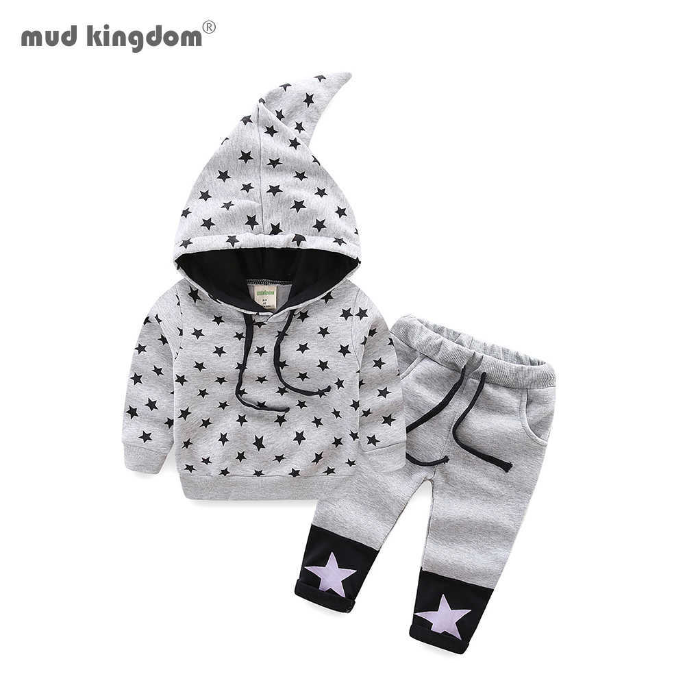 Mudkindom Boys Girls Set Star Hooded Pullover Elastic Waist Drawstring Pants Kids Winter Autumn 210615, Black
Mudkindom Boys Girls Set Star Hooded Pullover Elastic Waist Drawstring Pants Kids Winter Autumn 210615, Black