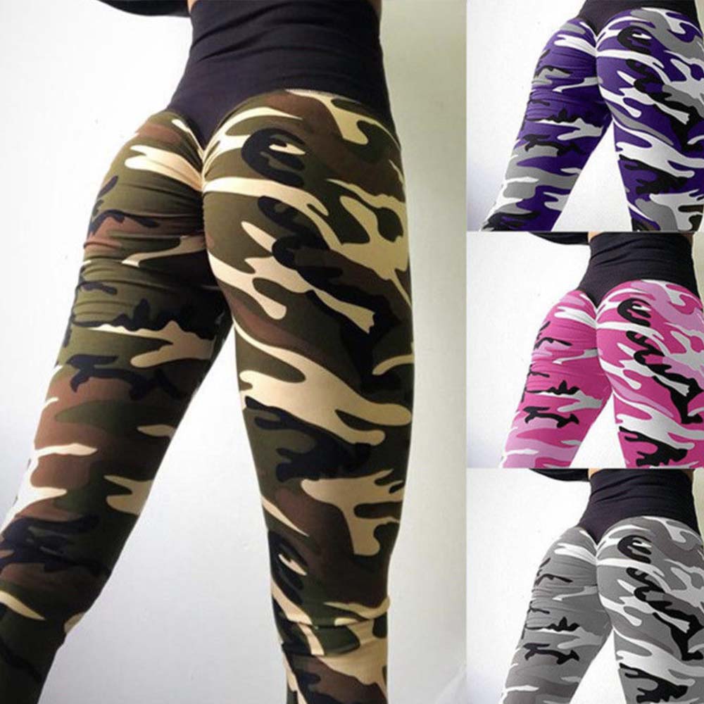 Women Camouflage Fitness Yoga Pants High Waist Scrunch Butt Tights Leggings Tummy Control Butt Lift Camouflage Purple Army Green Gym Workout Sports pant
Women Camouflage Fitness Yoga Pants High Waist Scrunch Butt Tights Leggings Tummy Control Butt Lift Camouflage Purple Army Green Gym Workout Sports pant