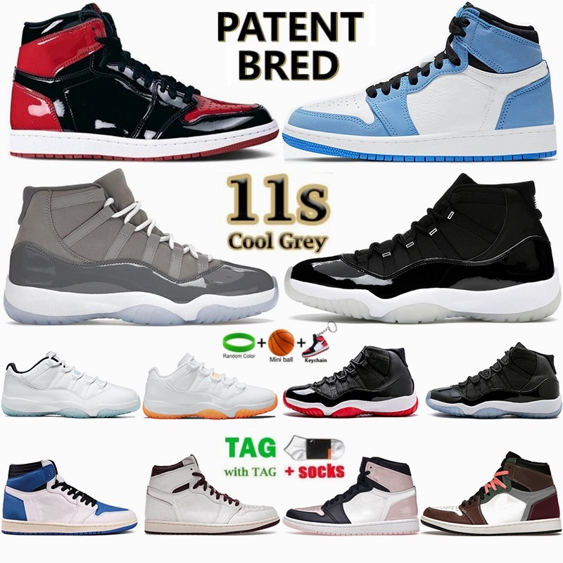 Patent Bred 1 Basketball Shoes Jumpman 11 Cool Grey Mens Womens Sneakers 1s Atmosphere University Blue Dark Mocha 11s 25th Low Citrus Space Jam Man S Trainers
Patent Bred 1 Basketball Shoes Jumpman 11 Cool Grey Mens Womens Sneakers 1s Atmosphere University Blue Dark Mocha 11s 25th Low Citrus Space Jam Man S Trainers