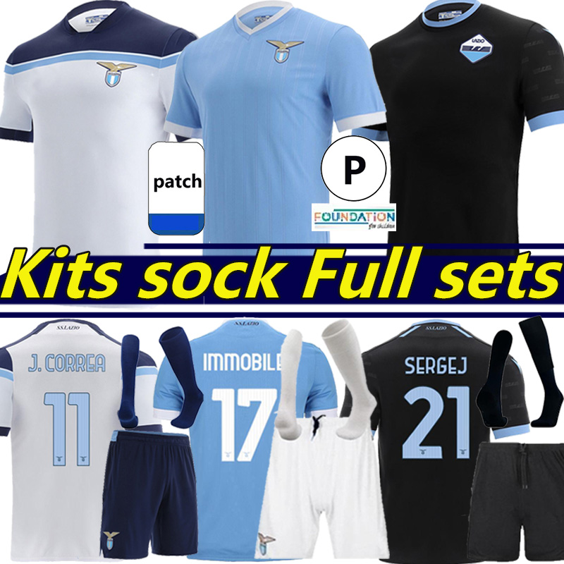 Lazio 21/22 soccer jerseys LUIS ALBERTO J.CORREA IMMOBILE third 2021 2022 maglie da calcio SERGEJ LAZZARI Marusic Vedat Muriqi Kits sock Full sets football shirts 3rd, 21-22 away kit
Lazio 21/22 soccer jerseys LUIS ALBERTO J.CORREA IMMOBILE third 2021 2022 maglie da calcio SERGEJ LAZZARI Marusic Vedat Muriqi Kits sock Full sets football shirts 3rd, 21-22 away kit