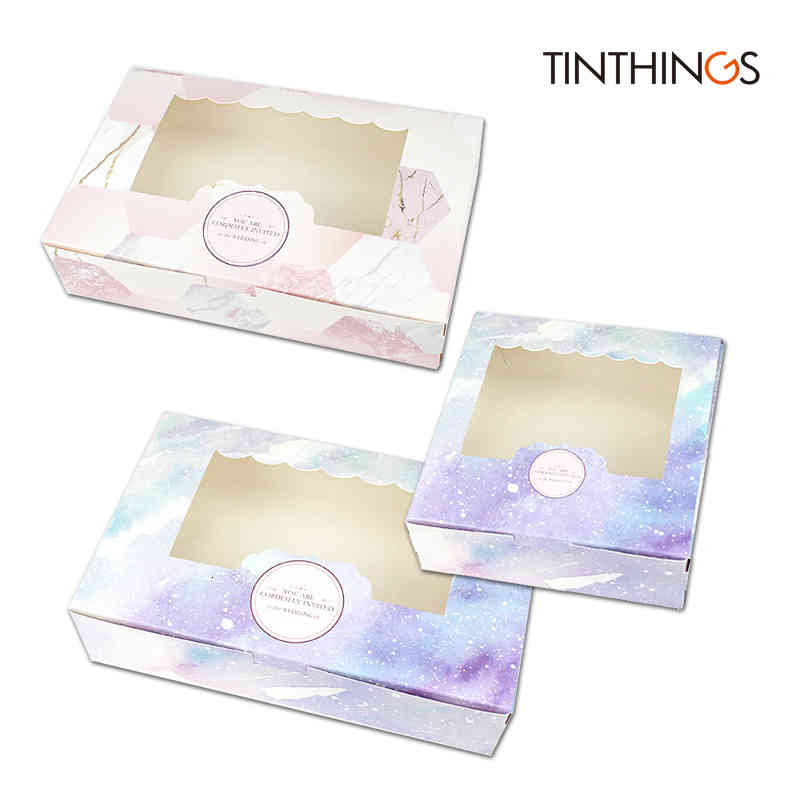 Gift Wrap Box With WindowWedding Boxes For Cup Cake Candy Cookies Foods Cookie Packaging Bag Gifts Galaxy Star Pink Marble Favors Event Festive Party Favor Supplies
Gift Wrap Box With WindowWedding Boxes For Cup Cake Candy Cookies Foods Cookie Packaging Bag Gifts Galaxy Star Pink Marble Favors Event Festive Party Favor Supplies