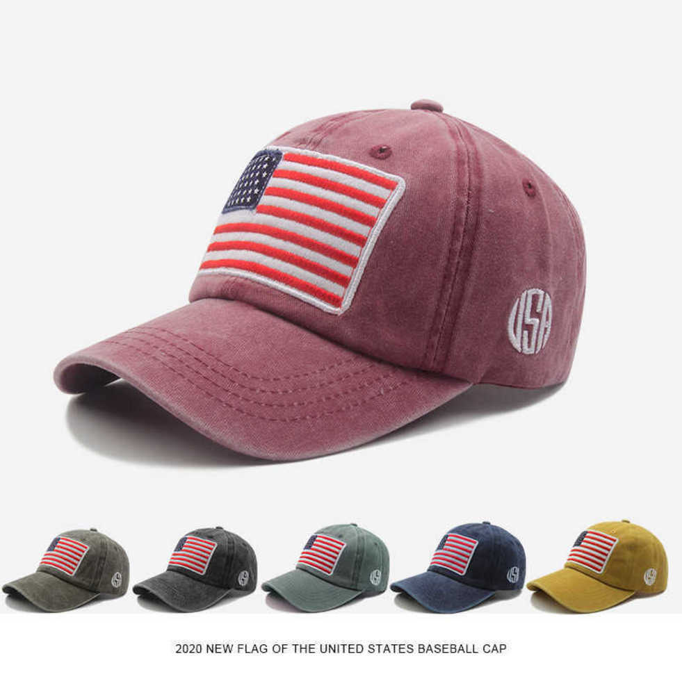 2021 Spring Summer Baseball Cap Cotton Washed American Flag Letters Embroidered Peaked Caps Sun Protection Hat G69GXH1, Gray
2021 Spring Summer Baseball Cap Cotton Washed American Flag Letters Embroidered Peaked Caps Sun Protection Hat G69GXH1, Gray