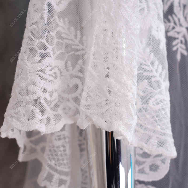 Tunics for beach Long Lace Beach Dress Women Swim Cover up Plus size Saida de Praia Robe Plage Kaftan #Q909 210420