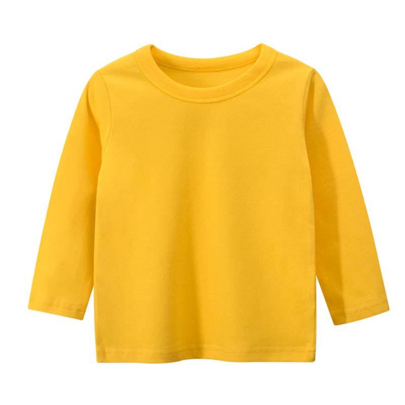 Melario Boys T-shirt Girls Clothing New Autumn Spring Fashion Children Top Long Sleeve Girls Cute Clothes Kid Pullover 210412