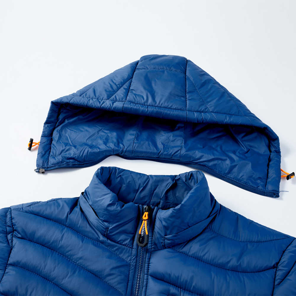 TFU Men's Autumn Winter Vintage Classic Hooded Warm Parkas Jackets Coat Men Outwear Casual Detachable Hat Outfits Parka Men 211014