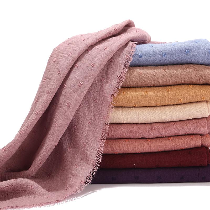 Scarves 2021 Cotton Scarf Crinkle Women Solid Muslim Hijabs Muffler Shawls Pashmina Wrap Hijab Headscarf Headban
Scarves 2021 Cotton Scarf Crinkle Women Solid Muslim Hijabs Muffler Shawls Pashmina Wrap Hijab Headscarf Headban