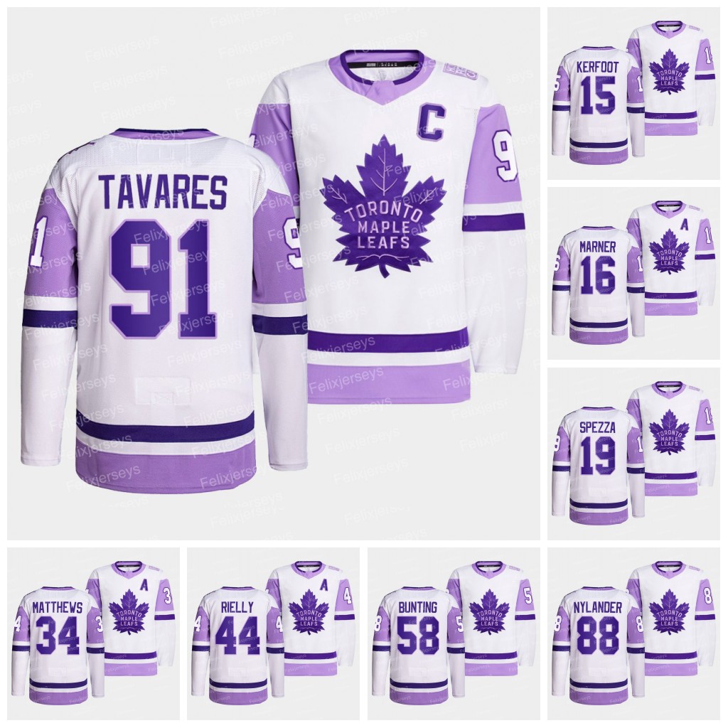 91 John Tavares Toronto Maple Leafs 2021 Hockey Fights Cancer Jersey Mitch Marner Michael Bunting Auston Matthews William Nylander Morgan Rielly Jason Spezza, 8 jake muzzin
91 John Tavares Toronto Maple Leafs 2021 Hockey Fights Cancer Jersey Mitch Marner Michael Bunting Auston Matthews William Nylander Morgan Rielly Jason Spezza, 8 jake muzzin