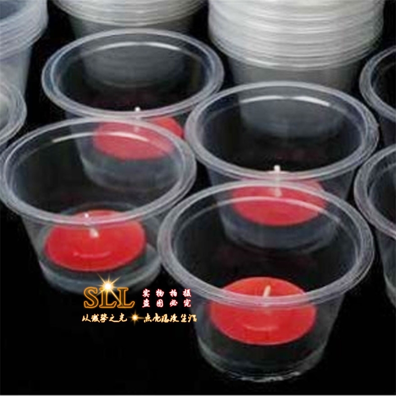 Transparent plastic disposable seasoning test drink Valentine's Day Romantic Proposal candle layout windproof cup, White
Transparent plastic disposable seasoning test drink Valentine's Day Romantic Proposal candle layout windproof cup, White