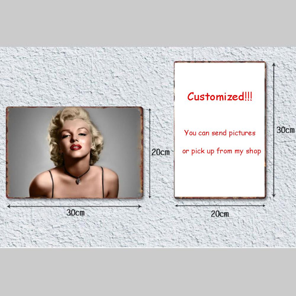 Customized!! Retro TIN SIGN Vintage Wall Old Metal Painting Film Super Heroes ART Bar Restaurant Home Decoration You can send pictures or pick up from my shop
Customized!! Retro TIN SIGN Vintage Wall Old Metal Painting Film Super Heroes ART Bar Restaurant Home Decoration You can send pictures or pick up from my shop